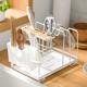 Cutting board kitchen-style integrated punch-free storage rack seat storage rack chopstick cage multi-function knife pot cover knife rack