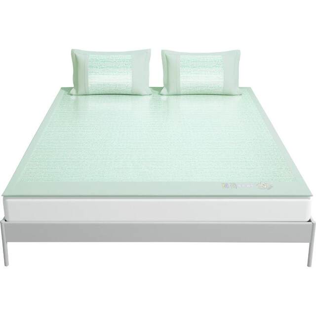Summer ice silk mat washable rattan mat air conditioning mat sheets student dormitory single bamboo mat summer bed sheet style