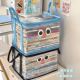 Transparent book storage box Large size book box Student-packing book storage artifact used books dustproof cleaning bag foldable