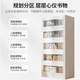 Dust hall imitation glass-mounted C109B shelf bookshelf floor display cabinet household storage storage cabinet door