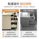 Rooftop Yuexian File Cabinet Office Wooden Small Cabinet with Lock Mobile Storage Cabinet Chest Cabinet with Wheeled Table Storage