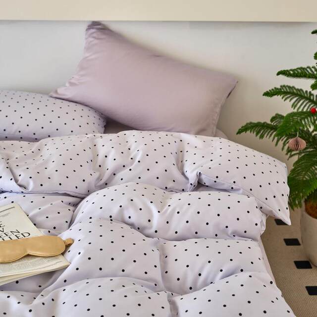 Class A ice silk bed sheet four-piece set wash silk quilt cover cool feeling dormitory three-piece set bed sheet cross-border direct sales manufacturer