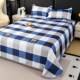 Ice silk mat three-piece set for summer machine washable folding air conditioning soft mat 1.8m bed single student dormitory