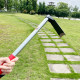 Manganese steel small hoe weeding rake vegetable planting flower weeding artifact digging soil for household agricultural land digging multi-functional tool