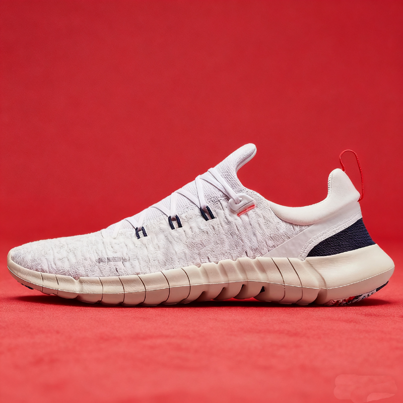 2026赤足网面透气男鞋女鞋情侣跑步鞋休闲时尚运动鞋超轻秋季夏季