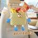 Direct sales new model of small monster car trash can dopamine car chair back hanging storage box creative car