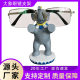 Creative image glasses frame display stand glasses stand elephant ornament resin crafts desktop accessories children's gift