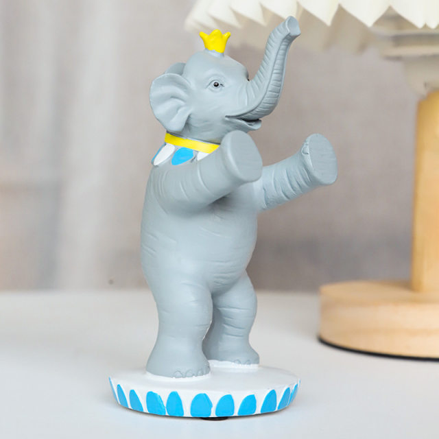 Creative image glasses frame display stand glasses stand elephant ornament resin crafts desktop accessories children's gift