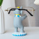 Creative image glasses frame display stand glasses stand elephant ornament resin crafts desktop accessories children's gift
