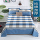 Clear stock, old coarse cloth thick printed sheets, autumn and winter single double three-piece set, kang single color not fading