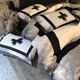 High-end light luxury b high-end ice silk four-piece set summer silky naked sleeping quilt cover bed sheet 2024 new bed