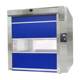 Shandong automatic rolling shutter door air shower room dust-free workshop infrared induction interlocking air shower door factory cargo channel