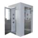 Suzhou special-shaped stainless steel air shower room customized multi-side inlet and one side air shower room purification door electronic factory air shower room