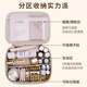 New cross-border free zoned cosmetic storage bag large capacity high-quality portable portable travel makeup box