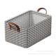 Clothing storage box Home dormitory wardrobe Clothing upgrade storage box Bedroom organization fabric desktop storage basket
