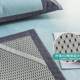 2024 new ice silk mattress cover three-piece set washable machine wash summer sky conditioning mat sheet high-end