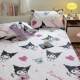 Cute cartoon Kulomi pure cotton sheets single piece double 1.5m 1.8m 100 full quilt single student dormitory