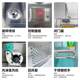Air shower room stainless steel single-person single-blowing double-person double-blowing air shower room purification dust-free workshop automatic induction air shower door
