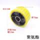 Concrete mixer wheel accessories friction rubber caster mortar G cement mixer M mixer upper rubber wheel polyurethane wheel