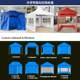 Customized cross-border cloth tents abroad outdoor camping exhibitions and sales tents foreign trade folding tents
