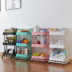 No installation can be installed a folding rack floor-standing multi-layer snack kitchen storage trolley baby trolley storage rack