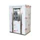 Air shower room 304 stainless steel induction air shower channel clean cargo shower room 201 double double blowing exterior painted air shower door