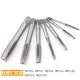 Free shipping tapping plate tooth set hardware tool hand tap wrench hand metric wire tap combination set