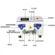 Spot fully automatic computer wire stripper cable stripper wire cutting machine small household wire tangent machine