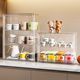 Acrylic transparent dustproof cup holder display cabinet household tea cup tea set multi-layer coffee mug V cup light luxury storage