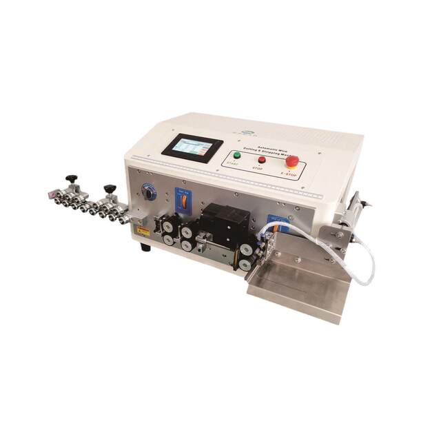 Fully automatic wire cutting and stripping machine sheathing wire inner and outer skin stripping machine complete wire stripping machine at one time