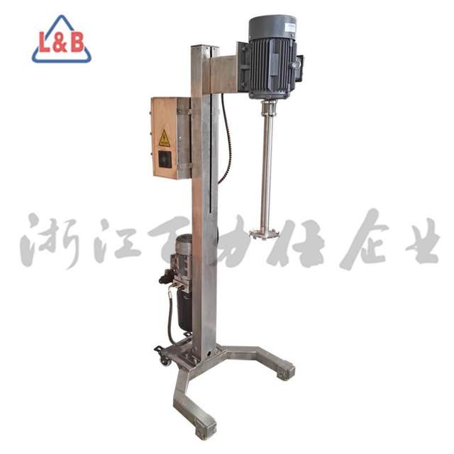 Stainless steel mobile mixer High-speed dispersive mixer Glue mixer manufacturer