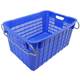 Plastic turnover basket fruit basket distribution basket storage basket storage basket storage box thickened glue vegetable delivery misalignment frame
