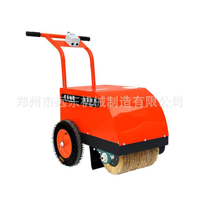 400 gasoline hand-pushed rust removal machine construction site bridge highway factory steel grinding machine surface renovation machine