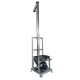 Manufacturer supplies screw loader stainless steel conveying powder 2000KG powder vertical screw loader