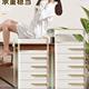 Bedside table drawer storage cabinet household living room cabinet multi-layer joint storage cabinet Japanese-style thickened bedroom