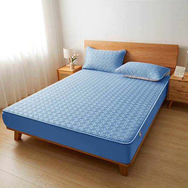 Jieliya Class A cotton sheet single piece waterproof bed cover Simmons mattress protective cover dustproof sheet cover