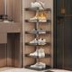 Simple shoe rack entrance door mobile shoe rack with wheeled dormitory multi-layer shoe storage artifact space-saving storage rack