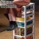 Under-desk storage cabinet drawer multi-layer file storage cabinet A4 office desk student removable seam rack