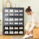 Shoe rack multi-layer storage rack for household simple door entrance balcony indoor large capacity dustproof shoe cabinet small new