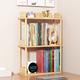Simple small bookshelf on the desk layered storage student storage rack Office desk multi-layer storage dormitory organizer