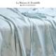 Xinting Bamboo Fiber Cool Mat Summer Bed Sheet Three-Piece Set Washable Soft Mat Air Conditioning Seat Ice Silk Cool Feeling Wood Blue