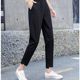 Nine-point sports pants for women in summer thin large size fat vmm new loose slim casual harem pants small feet radish