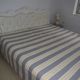 Export remaining tail single high-end bed single color woven single piece coarse cloth bedding canvas mat breathable sweat-absorbing