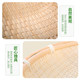 Willow weaving basket round large-sized scattered basket rattan storage basket steamed bun basket steamed bun food dried fruit display basket willow basket