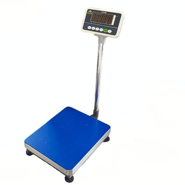 Custom 5 electronic scales commercial electronic table weighing scale floor TCS scale steel 100kg 10kg stainless flat