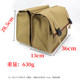 Retro motorcycle hanger bag side bag canvas pack bag electric car rear seat rear bag tool bag shoulder bag saddle bag