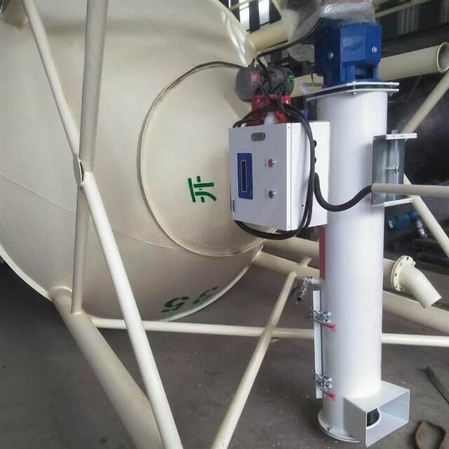 Dry powder storage tank 35T vertical mortar mixing tank Plastering dry powder mortar silo integrated machine