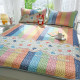 Summer latex mat three-piece set of children's students cartoon summer single washable sheets air conditioning ice silk mat