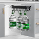 Kitchen cabinet push-pull pot storage rack storage cabinet lengthened push-pull rack wardrobe bag multifunction
