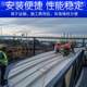 ZGU封玻璃钢水池盖板垃圾站臭气密封钢盖板防臭污玻璃盖板密集气